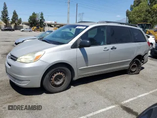 2004 Toyota Sienna CE z VIN 5TDZA23C24S154363, wystawiony jako Copart lot #59211235 z przebiegiem 185 788 mil mil oraz Szkoda całkowita • Salvage title. Historia ofert i sprzedaży dostępna na DreamBid. Obrazek 1.