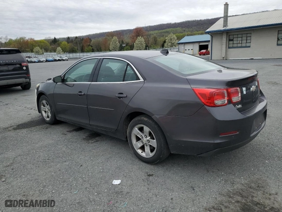 2013 Chevrolet Malibu LS with VIN 1G11B5SAXDF166362, listed as a Copart auction lot 53632555 with 161,180 mi miles and Salvage Title. Bid and sale history available at carsss.com. Image 2.