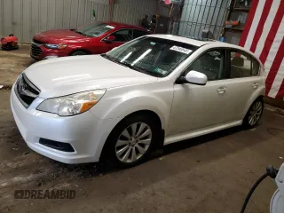 2011 Subaru Legacy 2.5i Ltd Pwr Moon with VIN 4S3BMBK61B3214717, listed as a Copart auction lot 47040545 with 141,642 mi miles and Salvage Title. Bid and sale history available at carsss.com. Image 1.