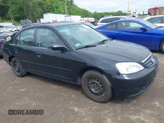 2002 Honda Civic LX z VIN 2HGES16502H603829, wystawiony jako IAAI lot #42273714 z przebiegiem 197 063 mil mil oraz . Historia ofert i sprzedaży dostępna na DreamBid. Obrazek 1.