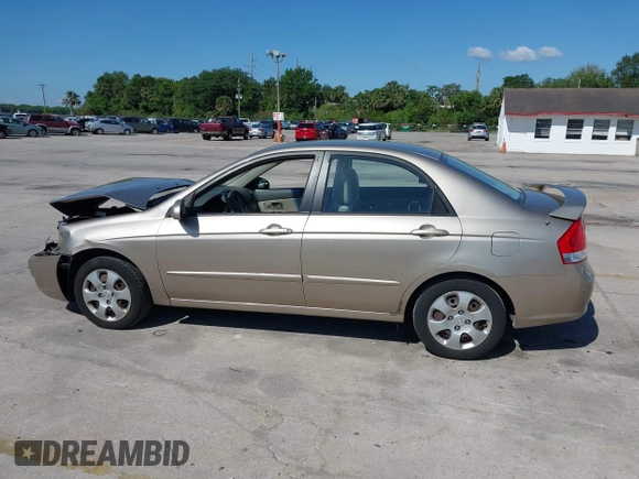 2008 Kia Spectra SX with VIN KNAFE121485492955, listed as a IAAI auction lot 41995775 with 61,717 mi miles. Bid and sale history available at carsss.com. Image 14.