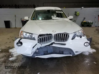 2013 BMW X3 xDrive28i with VIN 5UXWX9C56D0A31021, listed as a Copart auction lot 43621285 with Not Provided miles and Salvage Title. Bid and sale history available at DreamBid. Image 5.