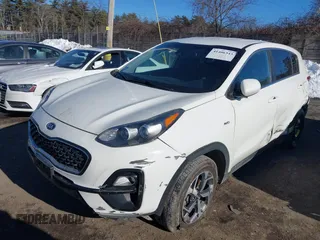 2020 Kia Sportage LX with VIN KNDPMCAC1L7830298, listed as a IAAI auction lot 41406343 with 89,076 mi miles. Bid and sale history available at carsss.com. Image 17.