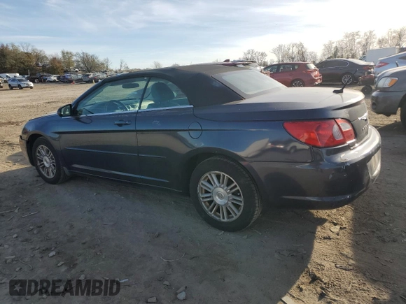 2008 Chrysler Sebring LX with VIN 1C3LC45K48N223232, listed as a Copart auction lot 80492454 with 80,977 mi miles and Salvage Title. Bid and sale history available at carsss.com. Image 2.