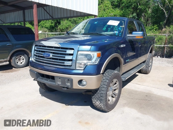 2014 Ford F-150 XL with VIN 1FTFW1ET1EKF36713, listed as a IAAI auction lot 42074178 with 189,451 mi miles. Bid and sale history available at carsss.com. Image 2.
