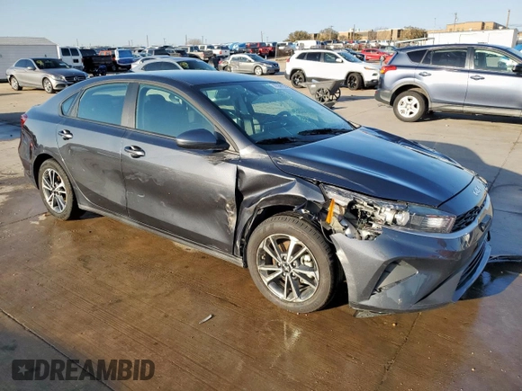 2024 Kia Forte LXS with VIN 3KPF24AD7RE837765, listed as a Copart auction lot 47356155 with 8,928 mi miles and Salvage Title. Bid and sale history available at DreamBid. Image 4.