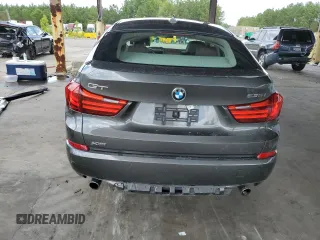 2015 BMW 5 Series 535i Gran Turismo xDrive with VIN WBA5M4C52FD186390, listed as a Copart auction lot 64418354 with 81,058 mi miles and Salvage title. Bid and sale history available at DreamBid. Image 6.