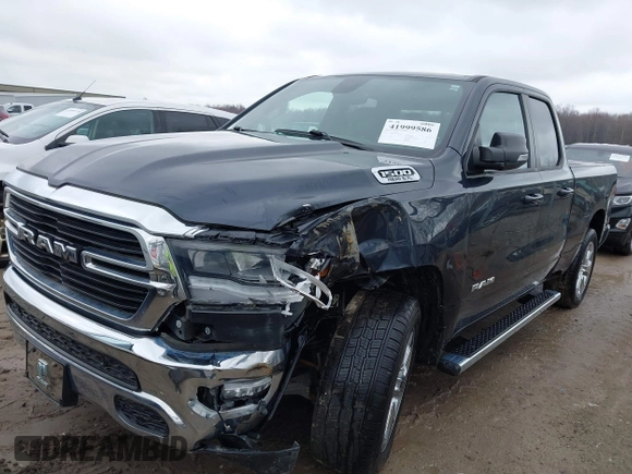 2021 Ram 1500 Big Horn с VIN 1C6SRFBT5MN742435, выставлен на аукционе IAAI как лот 41999586 с пробегом 25 671 миль миль и . История ставок и продаж доступна на DreamBid. Изображение 17.