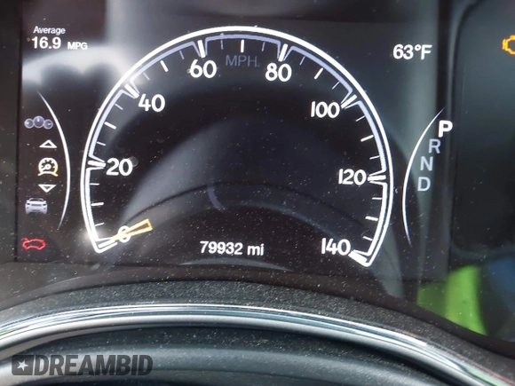 2019 Jeep Grand Cherokee Laredo with VIN 1C4RJEAG0KC858177, listed as a IAAI auction lot 42604812 with 79,932 mi miles and . Bid and sale history available at DreamBid. Image 16.