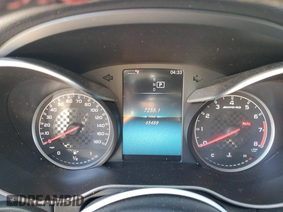 2020 Mercedes-Benz C 43 AMG with VIN W1KWF6EB5LR570524, listed as a Copart auction lot 48474575 with 65,488 mi miles and Salvage Title. Bid and sale history available at carsss.com. Image 9.