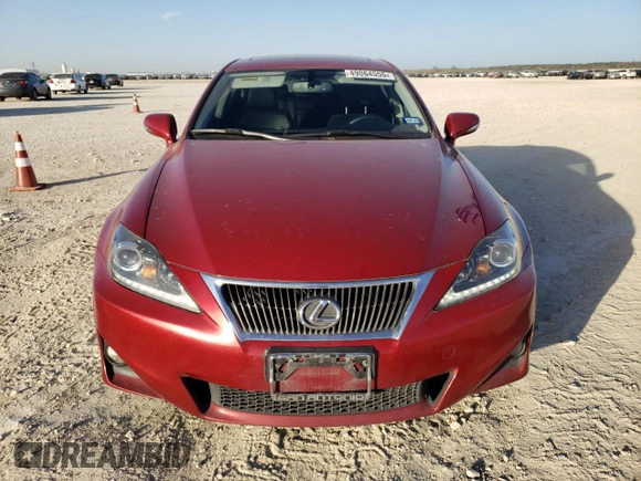 2011 Lexus IS 250 z VIN JTHBF5C2XB5153569, wystawiony jako Copart lot #49064555 z przebiegiem 131 210 mil mil oraz Szkoda całkowita • Salvage title. Historia ofert i sprzedaży dostępna na DreamBid. Obrazek 5.