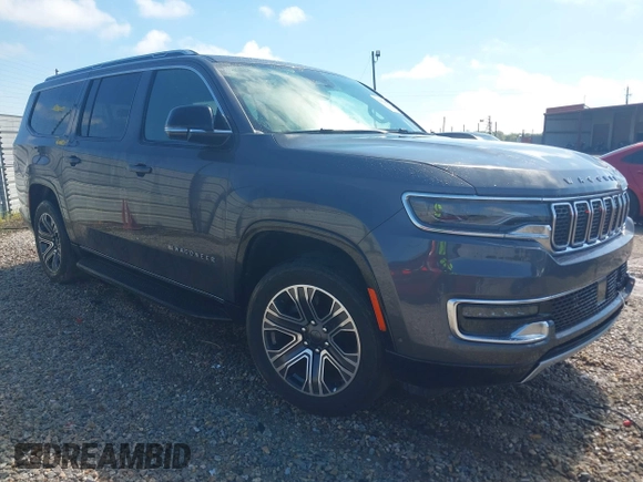 2024 Jeep Wagoneer Series II с VIN 1C4SJSBP8RS113952, выставлен на аукционе IAAI как лот 41862162 с пробегом 44 390 миль миль и . История ставок и продаж доступна на DreamBid. Изображение 1.
