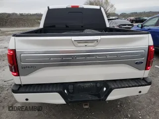 2016 Ford F-150 XLT with VIN 1FTEW1EG8GFD55215, listed as a Copart auction lot 50826595 with 187,716 mi miles and Salvage Title. Bid and sale history available at carsss.com. Image 6.