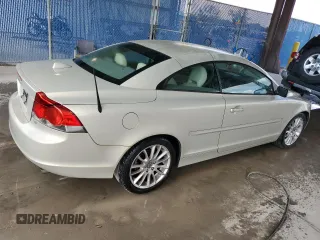 2007 Volvo C70 with VIN YV1MC68217J018765, listed as a Copart auction lot 47298865 with 120,092 mi miles and Non Repairable. Bid and sale history available at carsss.com. Image 3.
