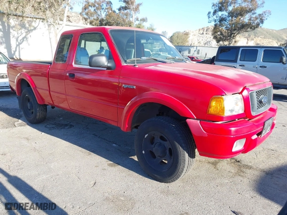 2004 Ford Ranger XL with VIN 1FTYR14UX4PB28173, listed as a IAAI auction lot 41761395 with 84,144 mi miles. Bid and sale history available at carsss.com. Image 1.