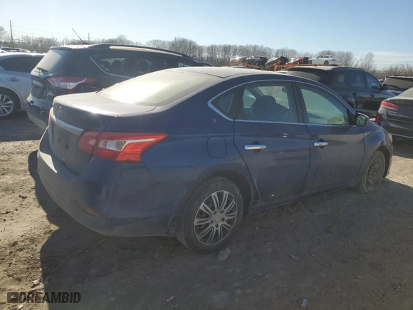 2018 Nissan Sentra S with VIN 3N1AB7AP2JY344846, listed as a Copart auction lot 47054015 with 108,222 mi miles and Salvage Title. Bid and sale history available at carsss.com. Image 3.