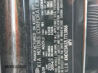 2020 Kia Soul LX with VIN KNDJ23AU2L7713866, listed as a Copart auction lot 51959865 with 60,673 mi miles and Salvage Title. Bid and sale history available at carsss.com. Image 14.
