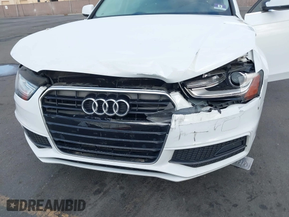 2016 Audi A4 Premium with VIN WAUAFAFL9GN000714, listed as a IAAI auction lot 41460938 with 119,897 mi miles. Bid and sale history available at carsss.com. Image 6.