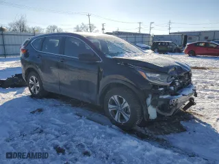 2020 Honda CR-V LX with VIN 5J6RW2H20LL002934, listed as a Copart auction lot 45108285 with 93,896 mi miles and Salvage Title. Bid and sale history available at carsss.com. Image 4.