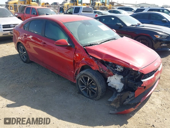 2022 Kia Forte LXS with VIN 3KPF24AD0NE462828, listed as a IAAI auction lot 42019108 with 25,536 mi miles and . Bid and sale history available at DreamBid. Image 1.