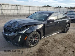 2023 Cadillac CT5 Sport with VIN 1G6DU5RK8P0103509, listed as a Copart auction lot 79586944 with 27,753 mi miles and Salvage Title. Bid and sale history available at carsss.com. Image 1.