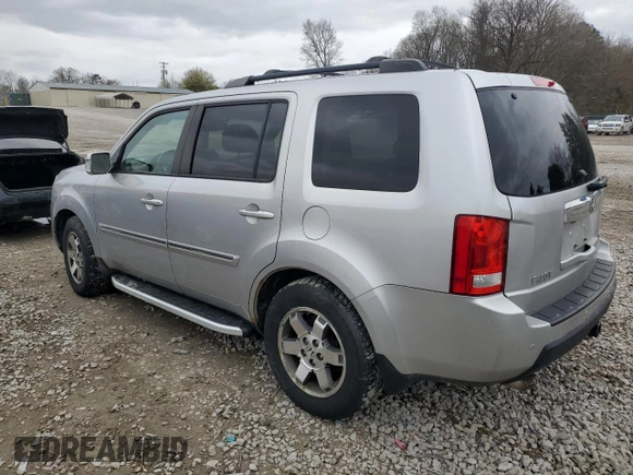 2010 Honda Pilot Touring with VIN 5FNYF4H8XAB004899, listed as a Copart auction lot 49596535 with 210,267 mi miles and Clean Title. Bid and sale history available at DreamBid. Image 2.