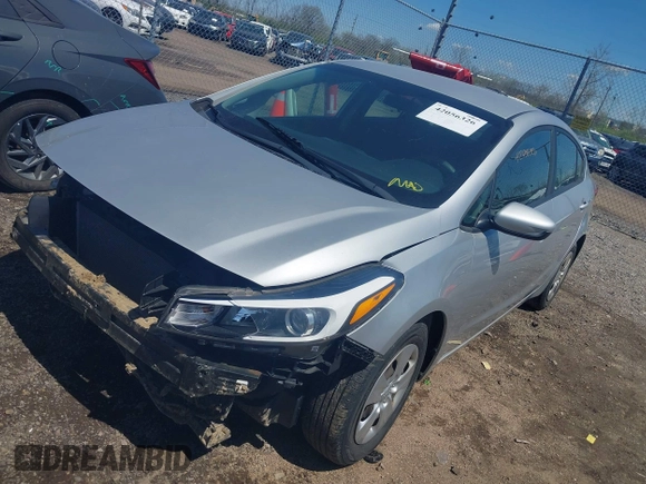 2017 Kia Forte LX with VIN 3KPFK4A74HE025025, listed as a IAAI auction lot 42056326 with 124,293 mi miles and . Bid and sale history available at carsss.com. Image 19.