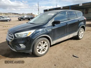 2017 Ford Escape SE with VIN 1FMCU9GD1HUA84912, listed as a Copart auction lot 51988205 with 111,028 mi miles and Salvage Title. Bid and sale history available at carsss.com. Image 1.