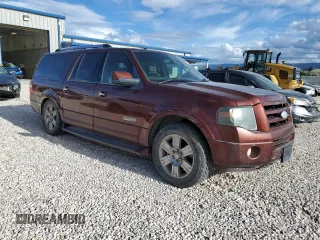 2007 Ford Expedition EL Limited with VIN 1FMFK20507LA76401, listed as a Copart auction lot 67409374 with 134,784 mi miles and Clean Title. Bid and sale history available at carsss.com. Image 4.