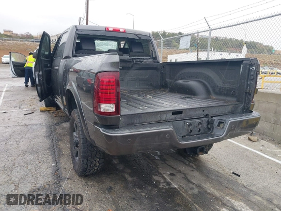2018 Ram 2500 Laramie with VIN 3C6UR5FL6JG382481, listed as a IAAI auction lot 41517536 with Not provided miles and . Bid and sale history available at DreamBid. Image 3.