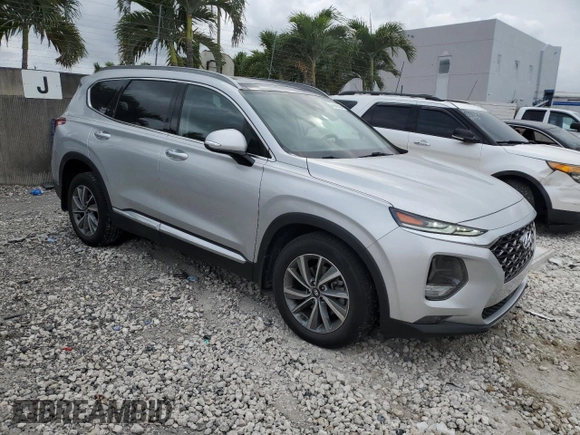 2019 Hyundai Santa Fe Limited with VIN 5NMS53AD3KH128572, listed as a Copart auction lot 47882635 with 71,550 mi miles and Clean Title. Bid and sale history available at carsss.com. Image 4.