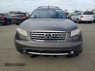 2007 Infiniti FX35 with VIN JNRAS08W47X208620, listed as a Copart auction lot 74446784 with 203,251 mi miles and Salvage Title. Bid and sale history available at carsss.com. Image 5.