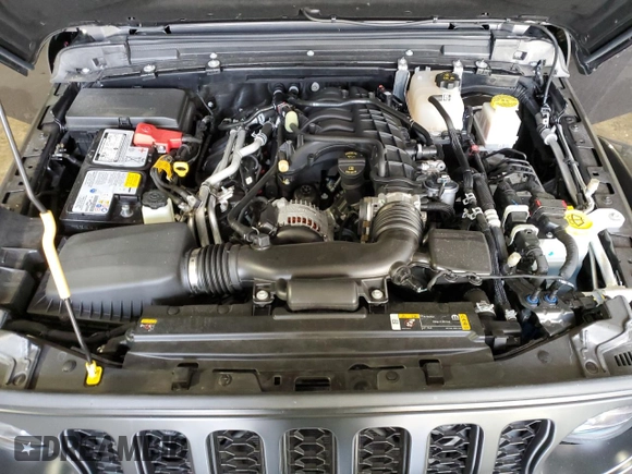 2023 Jeep Gladiator Mojave with VIN 1C6JJTEG4PL575386, listed as a Copart auction lot 45464735 with 17,572 mi miles and Salvage title. Bid and sale history available at DreamBid. Image 11.