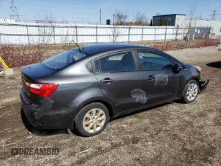 2013 Kia Rio LX with VIN KNADM4A30D6235780, listed as a Copart auction lot 49041725 with 190,529 mi miles and Clean Title. Bid and sale history available at carsss.com. Image 3.