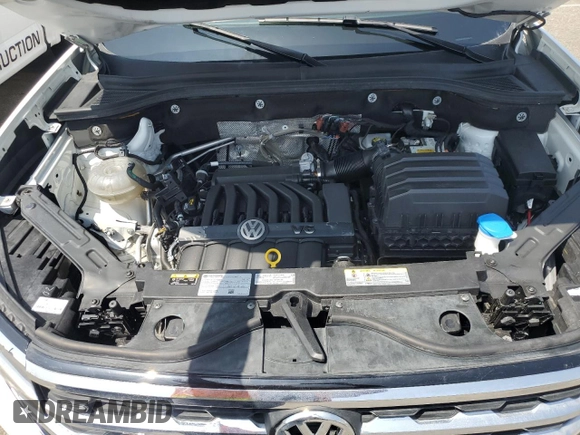 2021 Volkswagen Atlas SEL with VIN 1V2EE2CA1MC228616, listed as a Copart auction lot 54734225 with 46,369 mi miles and Salvage title. Bid and sale history available at DreamBid. Image 12.