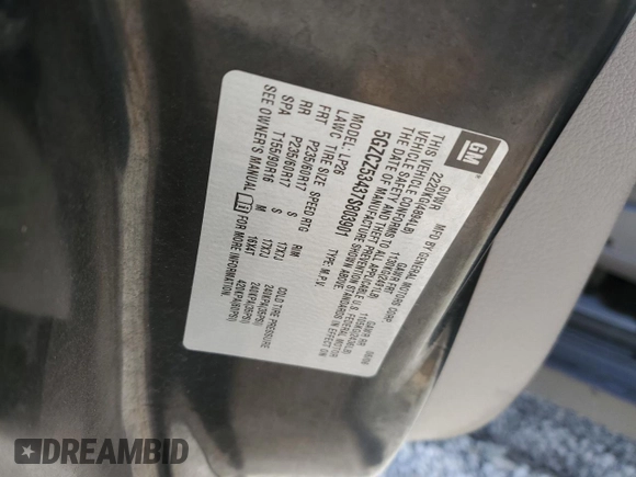 2007 Saturn VUE V6 z VIN 5GZCZ53437S803901, wystawiony jako Copart lot #49426515 z przebiegiem 107 323 mil mil oraz Szkoda całkowita • Salvage title. Historia ofert i sprzedaży dostępna na DreamBid. Obrazek 15.