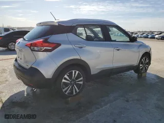 2020 Nissan Kicks SV with VIN 3N1CP5CV8LL489268, listed as a Copart auction lot 48695025 with 81,235 mi miles and Salvage Title. Bid and sale history available at carsss.com. Image 3.