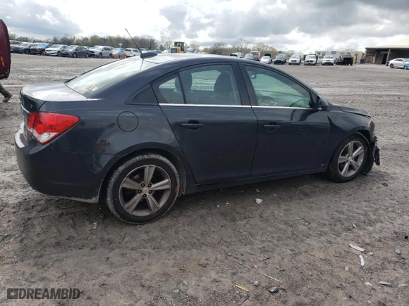 2015 Chevrolet Cruze LT with VIN 1G1PE5SBXF7251306, listed as a Copart auction lot 51449655 with 161,292 mi miles and Salvage Title. Bid and sale history available at carsss.com. Image 3.