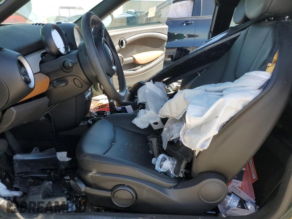 2013 MINI Cooper Coupe with VIN WMWSX1C52DT507629, listed as a Copart auction lot 46831165 with 0 mi miles and Salvage Title. Bid and sale history available at carsss.com. Image 7.