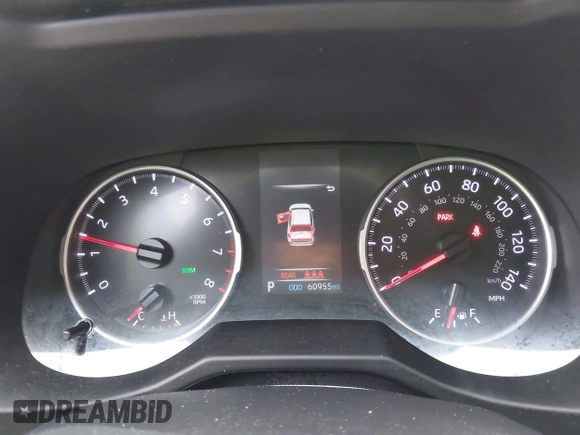 2022 Toyota RAV4 XLE with VIN 2T3P1RFV5NW259010, listed as a IAAI auction lot 42707037 with 60,955 mi miles and . Bid and sale history available at DreamBid. Image 7.