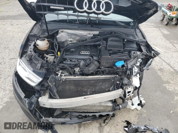 2018 Audi Q3 Premium with VIN WA1ECCFS4JR008911, listed as a Copart auction lot 51858065 with 102,091 mi miles and Salvage title. Bid and sale history available at DreamBid. Image 13.