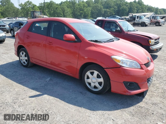 2010 Toyota Matrix S with VIN 2T1LE4EE3AC014668, listed as a Copart auction lot 59504285 with 80,168 mi miles and Salvage title. Bid and sale history available at DreamBid. Image 4.