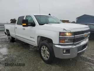 2015 Chevrolet Silverado 3500HD LTZ with VIN 1GC4K0E87FF594828, listed as a Copart auction lot 80964134 with 439,850 mi miles and Salvage Title. Bid and sale history available at carsss.com. Image 4.