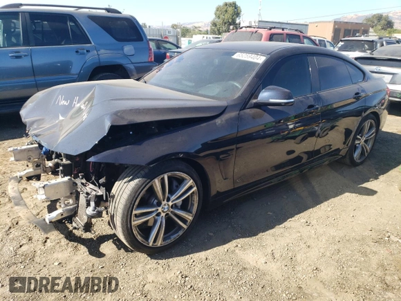 2015 BMW 4 Series 435i with VIN WBA4B1C54FD418309, listed as a Copart auction lot 65259404 with 110,713 mi miles and Salvage Title. Bid and sale history available at carsss.com. Image 1.