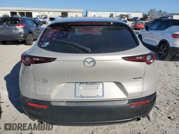 2024 Mazda CX-30 2.5 S Preferred Package with VIN 3MVDMBCM4RM705151, listed as a Copart auction lot 50162845 with 11,307 mi miles and Salvage Title. Bid and sale history available at carsss.com. Image 6.