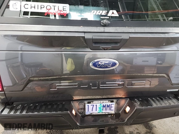 2020 Ford F-150 XL with VIN 1FTEX1EP5LFC24248, listed as a IAAI auction lot 42356010 with 165,761 mi miles and . Bid and sale history available at DreamBid. Image 1.