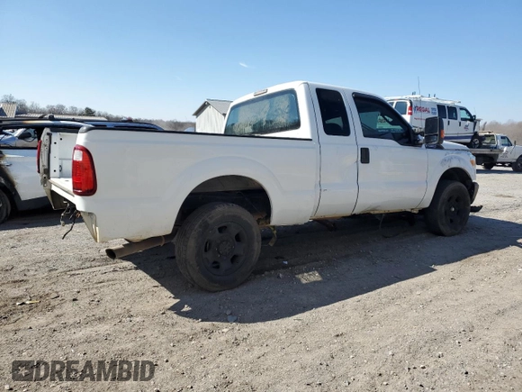 2012 Ford Super Duty F-250 SRW XL with VIN 1FT7X2A63CEB54671, listed as a Copart auction lot 47761815 with 0 mi miles and Salvage Title. Bid and sale history available at carsss.com. Image 3.