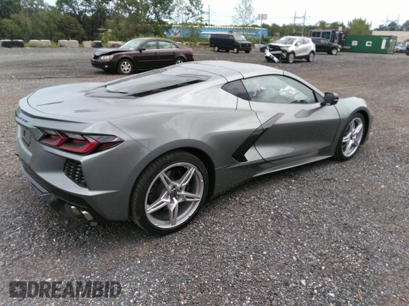2023 Chevrolet Corvette 1LT with VIN 1G1YA2D43P5121118, listed as a IAAI auction lot 37187230 with 2,094 mi miles and . Bid and sale history available at DreamBid. Image 4.