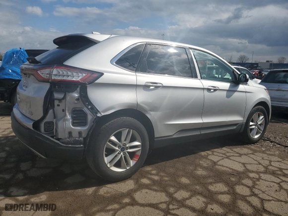 2016 Ford Edge SEL with VIN 2FMPK4J90GBC16948, listed as a Copart auction lot 53709035 with 136,619 mi miles and Clean Title. Bid and sale history available at carsss.com. Image 3.