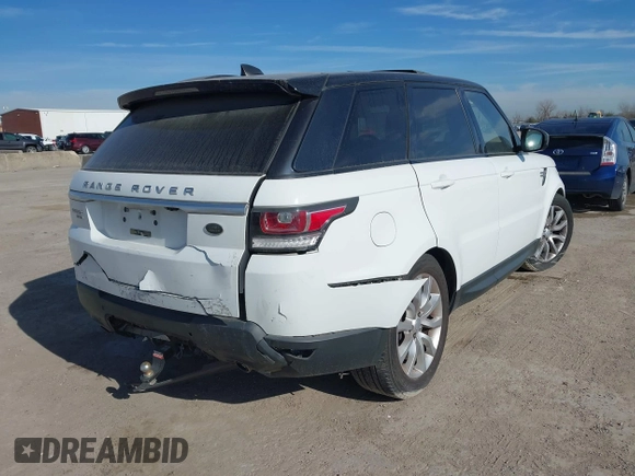 2017 Land Rover Range Rover Sport HSE with VIN SALWR2FK7HA673385, listed as a IAAI auction lot 41342521 with 83,796 mi miles and . Bid and sale history available at DreamBid. Image 4.